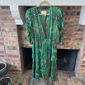 ba&sh Floral Ruffle Dress